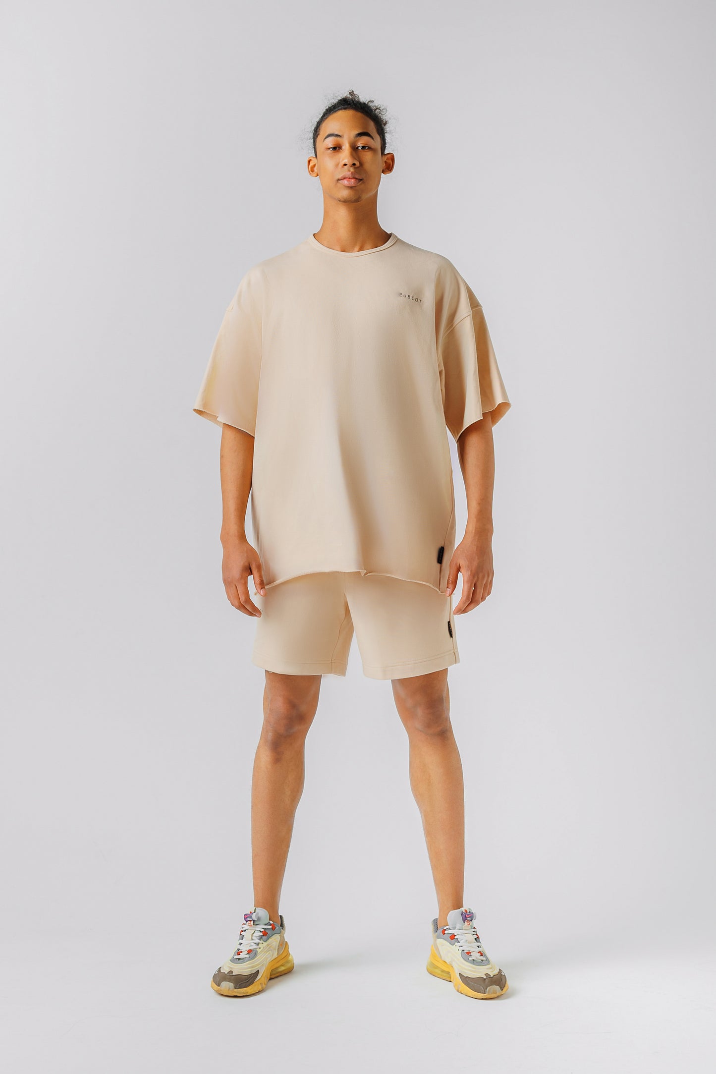 Men's  T-shirt -BEIGE