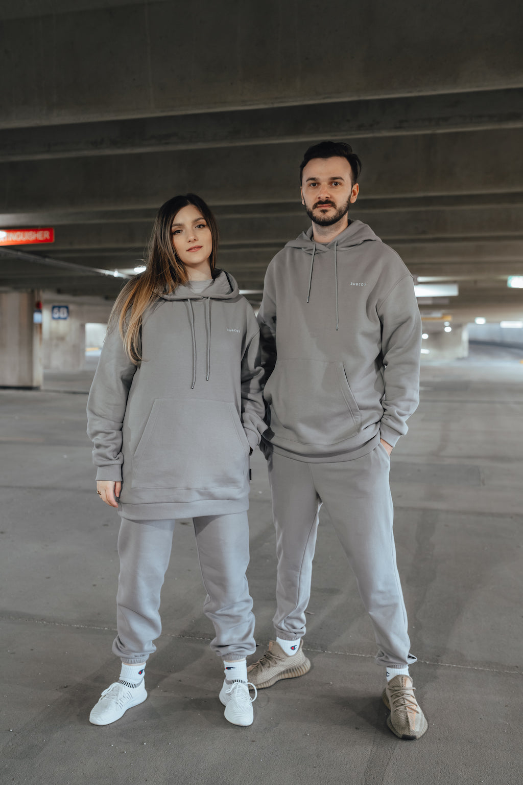 Unisex Oversized Hoodie -GRAPHITE