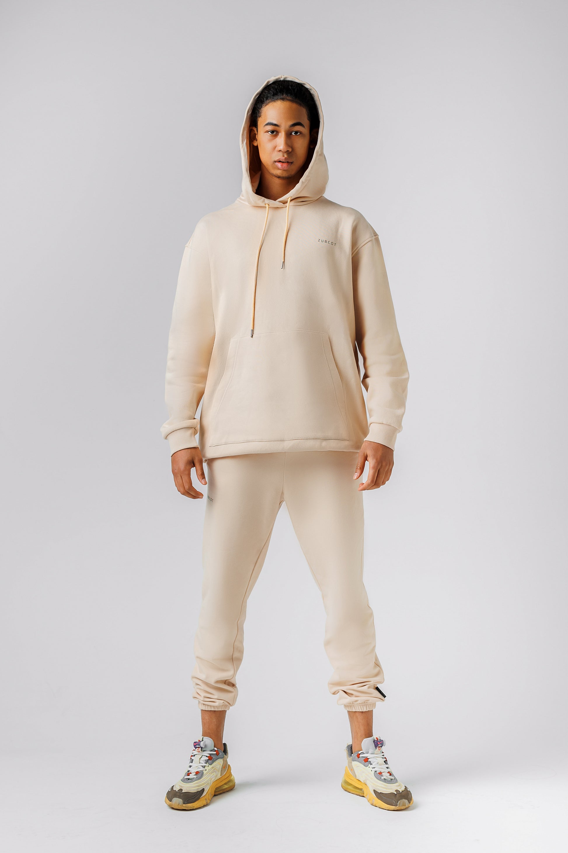 Unisex Oversized Hoodie - BEIGE – ZUBCOT