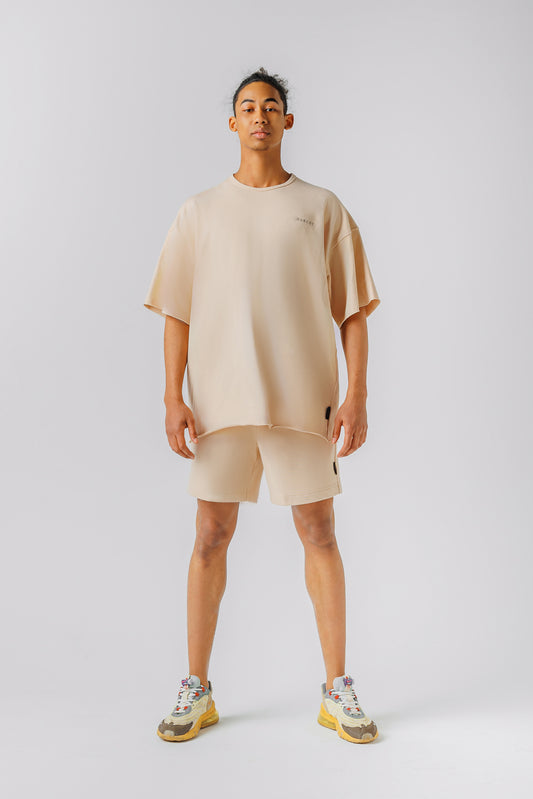 Men's  T-shirt -BEIGE